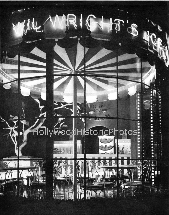 Wil Wrights Ice Cream Sunset Blvd and Sunset Plaza Dr 1950.jpg